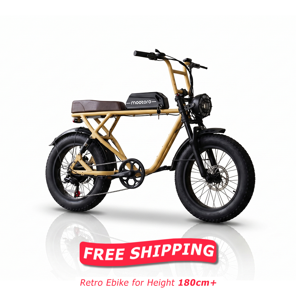 R1s 500W Electric City Bike | 20" 48V 12.5Ah | Cafe Racer Style