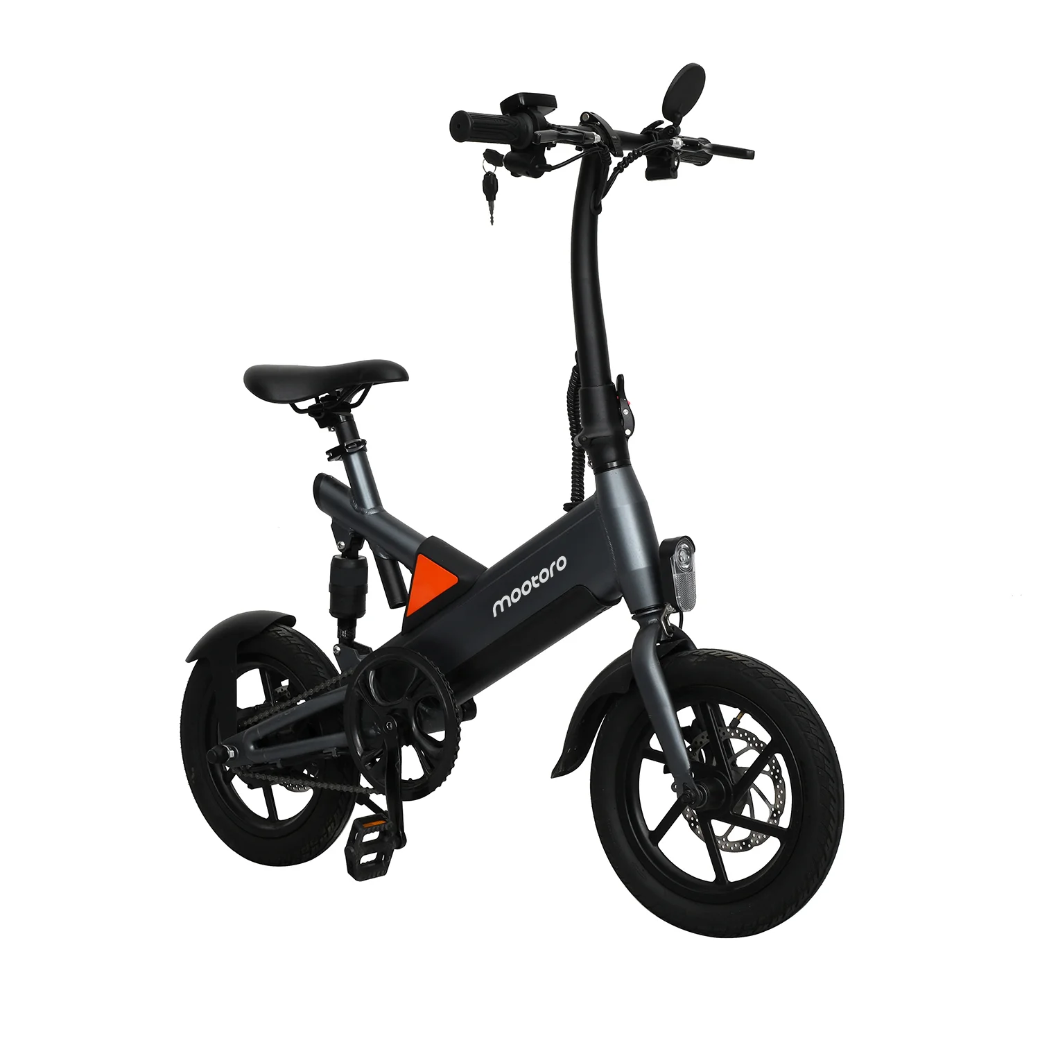 Foldable Fat Tire Electric Bike | 350W 36V/8Ah Micro Mini Bike - Image 2